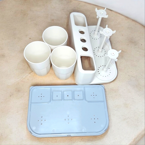 TOOTHBRUSH Holder with Cups - Picture 2 of 3